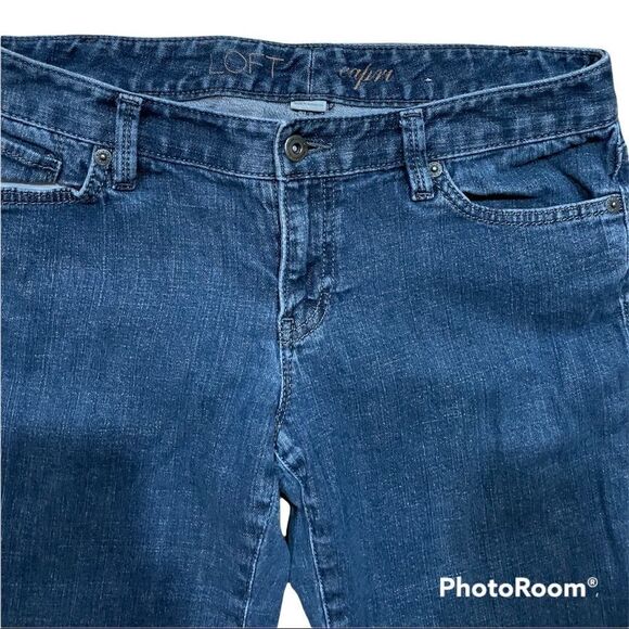 Loft Denim Capri Pants, Size 6 - Picture 3 of 4